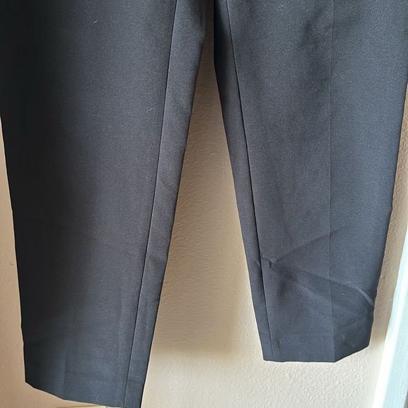 VINCE CAMUTO Black Tapered Trouser Pants - Picture 3 of 7